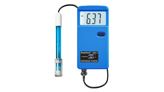 Proff pH-måler med ekstern probe - PeakTech P 5310 A