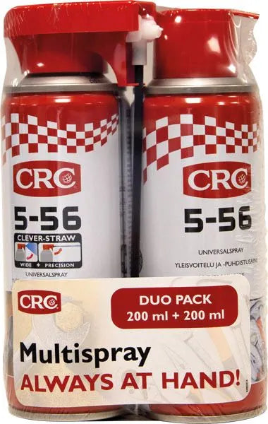 Multispray CRC 5-56 - 2 stk (duo pack) - 2 x 200 ml